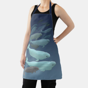 Tablier Apron d'art baleinier de Beluga Apron