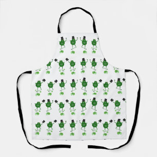 Tablier Apron de grenouilles dansantes