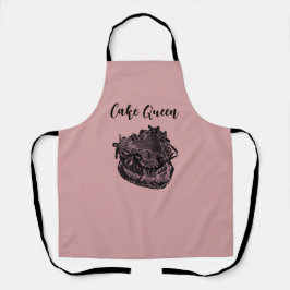 Tablier Apron de la reine du gâteau