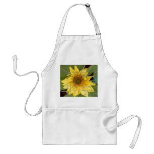 Tablier Apron de l'éphémère français de la fleur de tourne