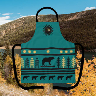 Tablier Apron de l'ours noir du sud-ouest du lac Turquoise