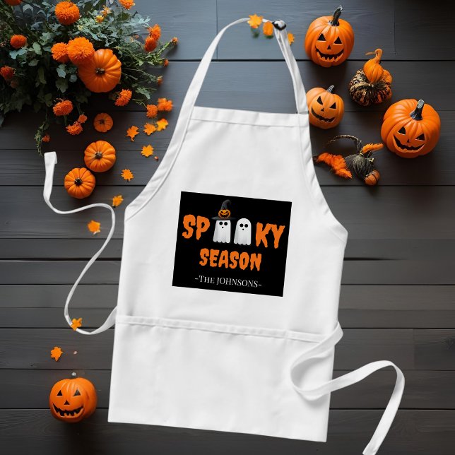 Tablier Apron de saison éffrayante - Drôle cadeau Hallowee (Créateur téléchargé)