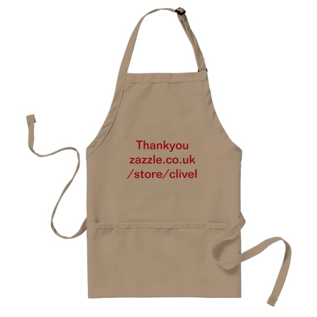 Tablier apron de thankyou (Devant)