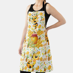 Tablier Apron des abeilles de miel