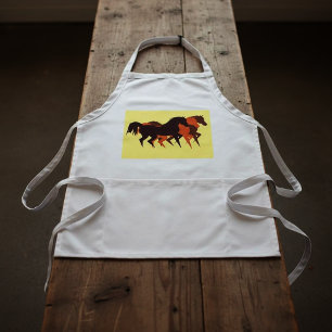 Tablier Apron des Chevaux de danse