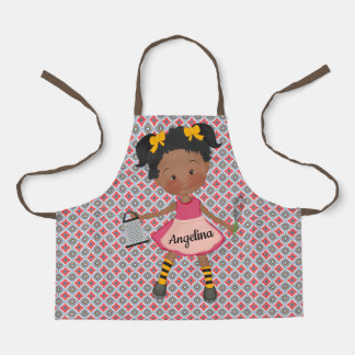 Tablier Apron des filles afro-américaines