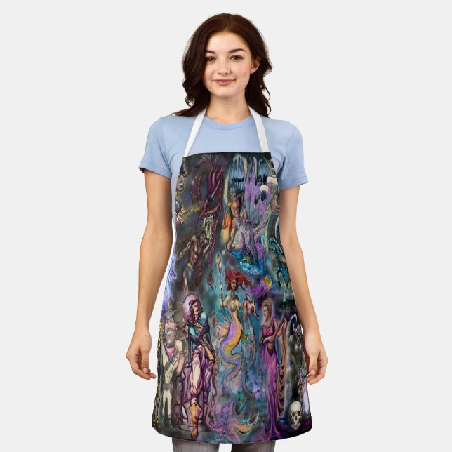 Tablier Apron des histoires épiques (Porté)