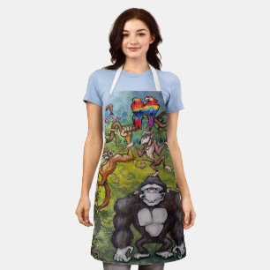 Tablier Apron des singes