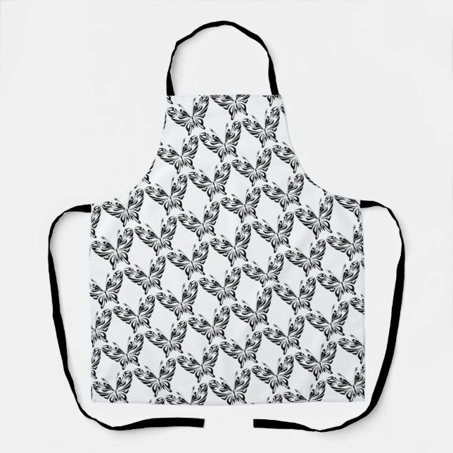 Tablier Apron, design des papillons (Recto)
