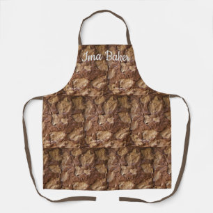TABLIER APRON D'IMPRESSION BROWNIE-COOKIE