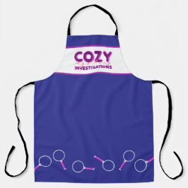 Tablier Apron d'investigation sur le mystère cosy