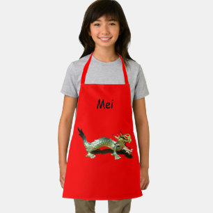 Tablier Apron - Dragon chinois