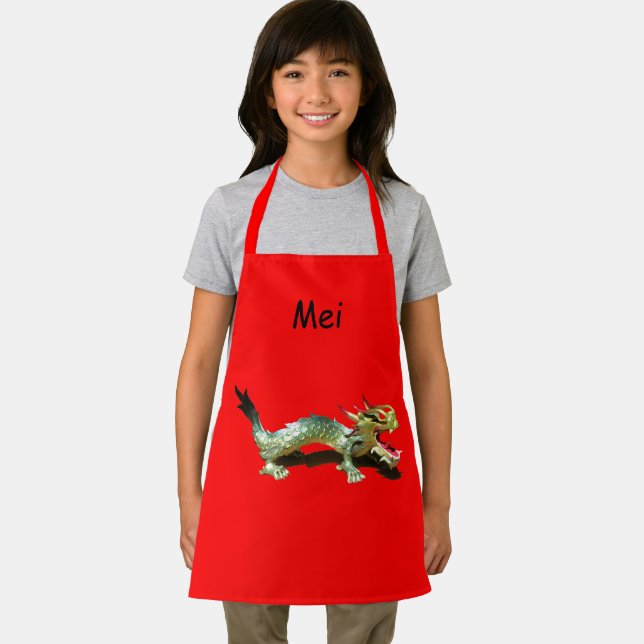 Tablier Apron - Dragon chinois (Insitu)
