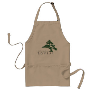 Tablier Apron fait pour les amoureux de Bonsai