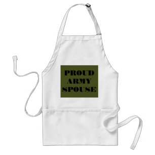 Tablier Apron Fier Épouse De L'Armée
