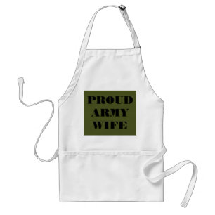 Tablier Apron Fière épouse de l'armée