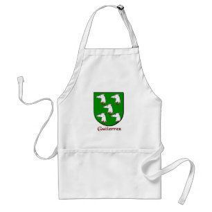 Tablier Apron Gutierrez Family Shield