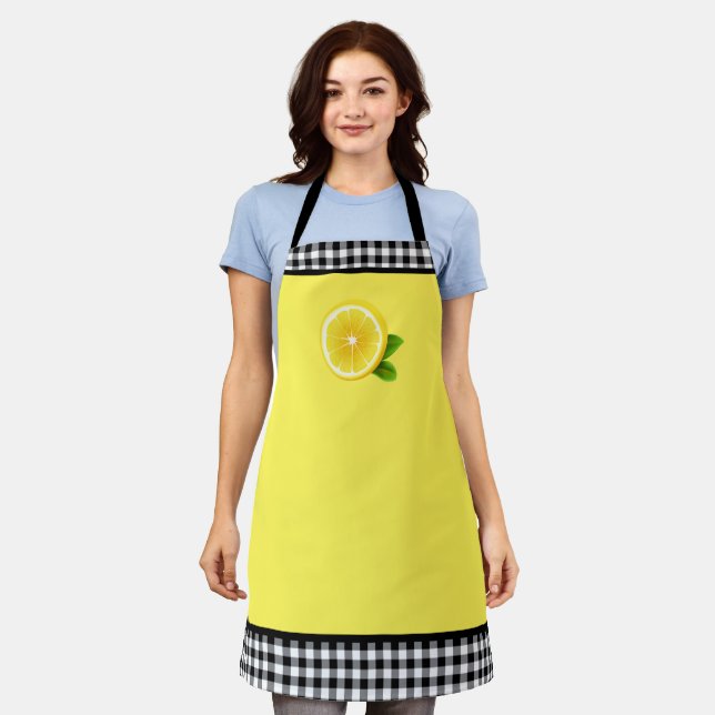 Tablier Apron-Lemon (Porté)