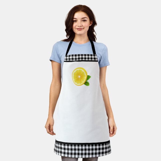 Tablier Apron-Lemon (Porté)