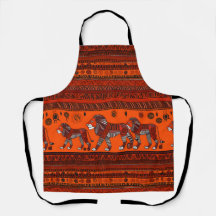 Apron Lions africain élégant contemporain