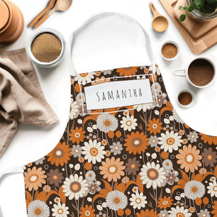 Tablier Apron moderne moderne du milieu du siècle rétro No