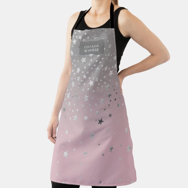 Tablier apron monogramme esthéticienne (Insitu)