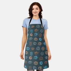Tablier Apron Motif oeil mal