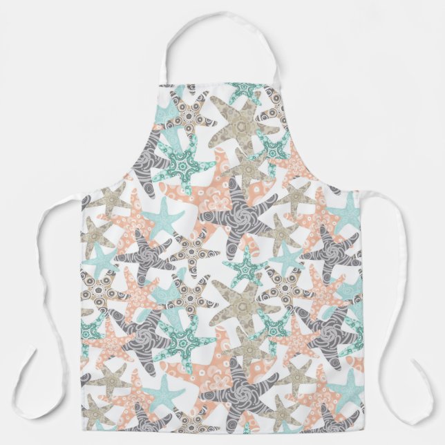 Tablier Apron Motif sans écorce (Recto)