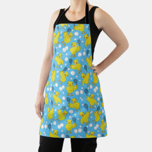 Tablier Apron Motif Tennis Chick