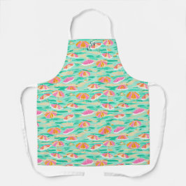 Tablier Apron parapluie de plage | Cadeau pour le Chef Pla