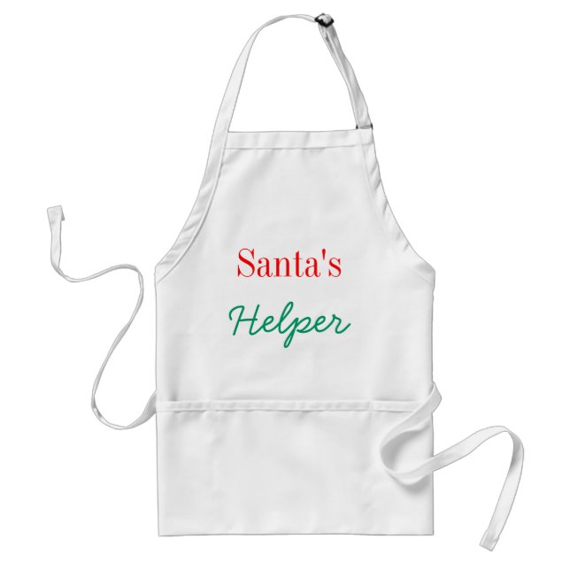 Tablier Apron ~ Père Noël Helper (Devant)