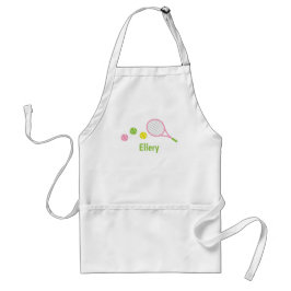 Tablier Apron personnalisé de tennis Preppy