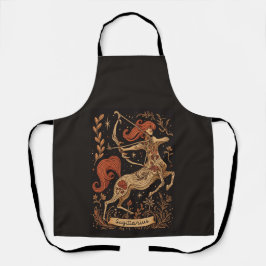 Tablier Apron Sagittarius Céleste Zodiac Art