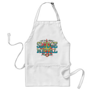Tablier Apron soul en métal boue