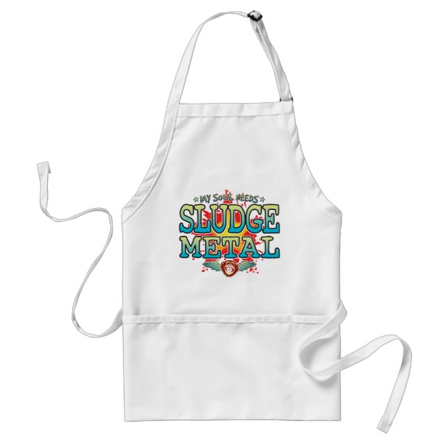 Tablier Apron soul en métal boue (Devant)
