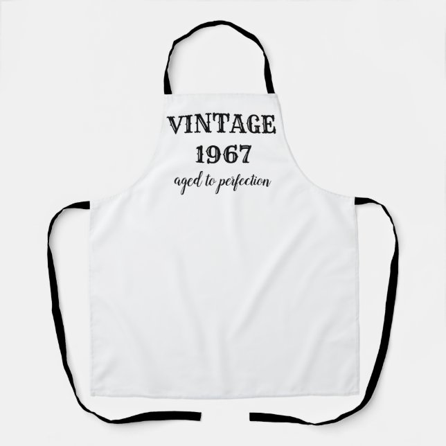 Tablier Apron - Vintage Âgé À La Perfection (Recto)