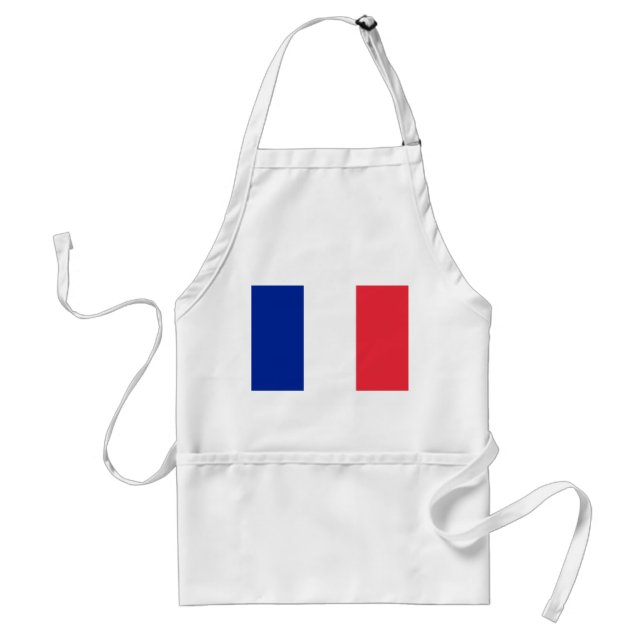 Tablier Apron with Flag of France (Devant)