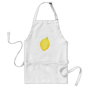Tablier Aquarelle Citron Adulte Apron
