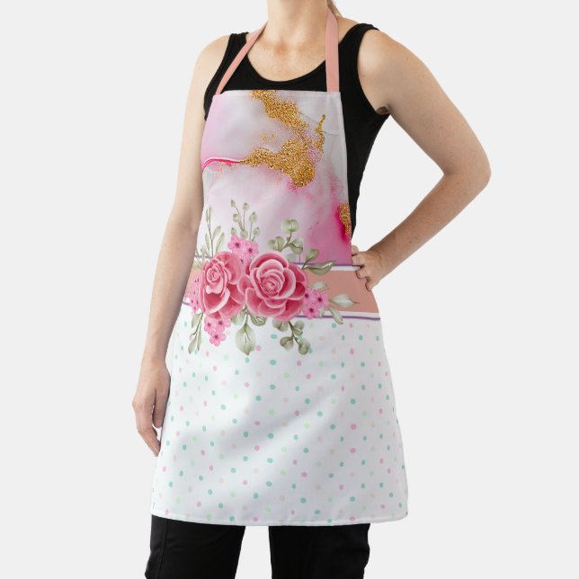 Tablier Aquarelle Ressort Floral (Insitu)