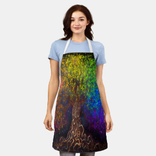 Tablier Arbre arc-en-ciel