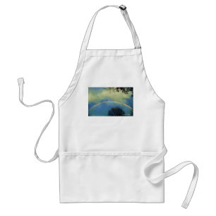 Tablier Arc-en-ciel complet en style Seurat