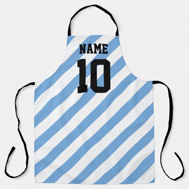Tablier Argentine ventilateur de football personnalisé jer (Recto)