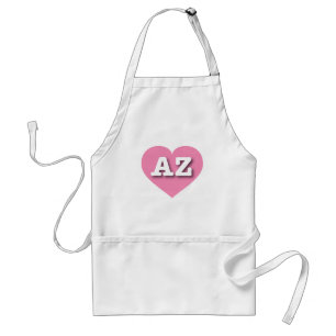 Tablier Arizona Coeur rose - J'aime AZ