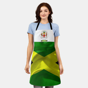 Tablier Armoiries du drapeau jamaïcain