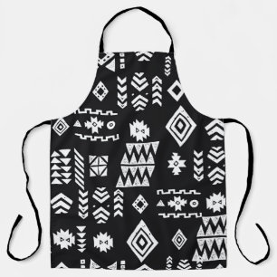Tablier Arrière - plan ethnique tribal. Géomet primitif él