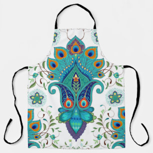 Tablier Arrière - plan vintage sans couture avec motif or