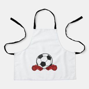 Tablier Arrivée sifflet & balle de football
