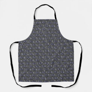 Tablier Arrosage sur métal gris bleu