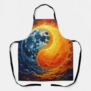Tablier Art Celestial Yin Yang