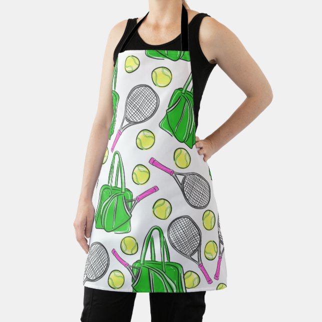 Tablier Art de cuisson écologique de tennis Preppy (Insitu)